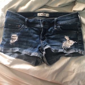 Hollister denim shorts